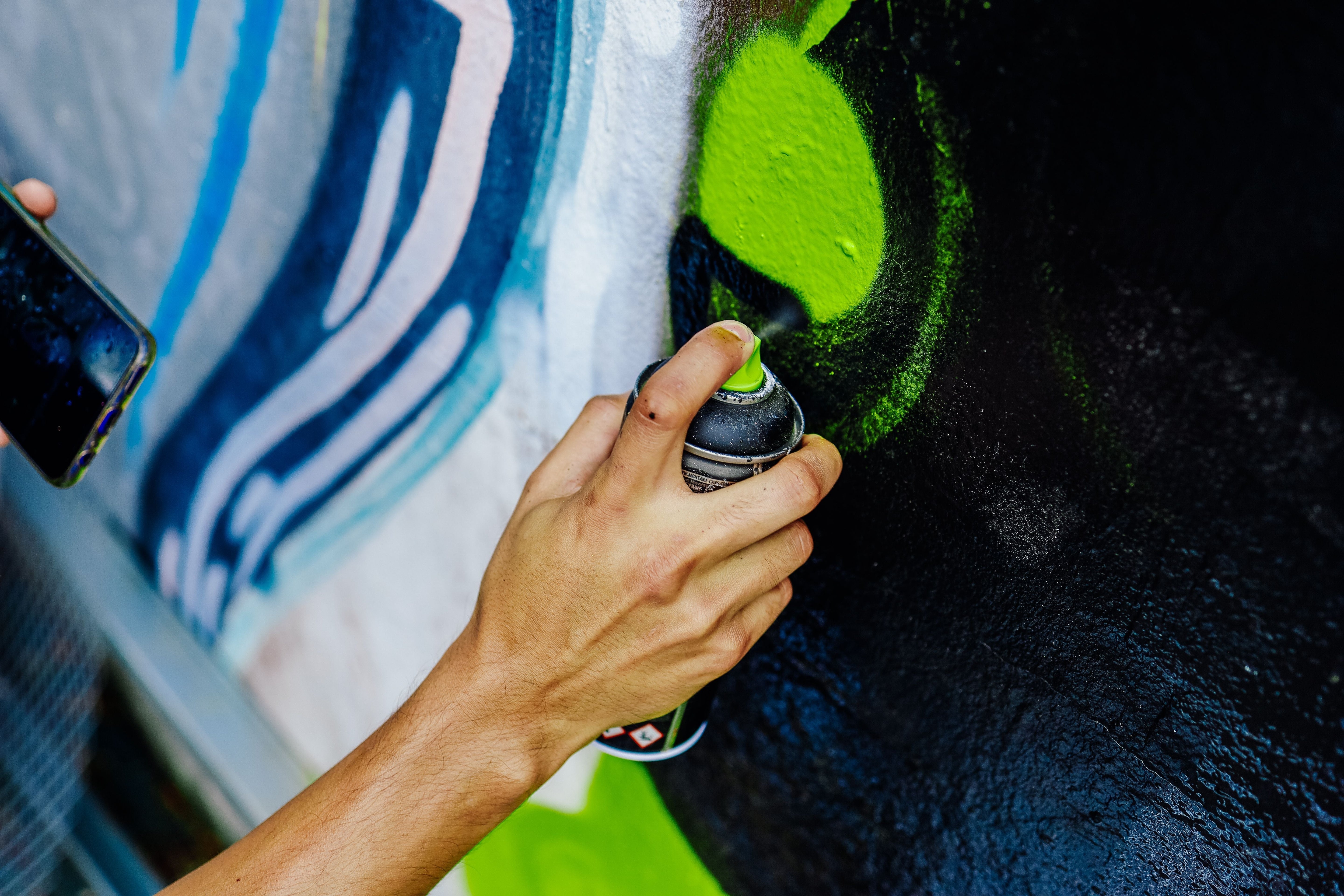 Fluorescent Spray Paint