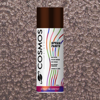 Hammertone effect brown paint ideal for painting metal almirah and cupboards